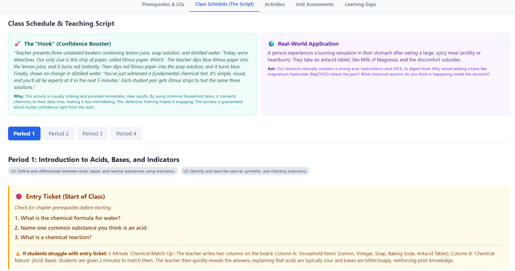 AnytimeTeacher AI Interface